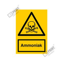 Advarselsskilt - Ammoniak