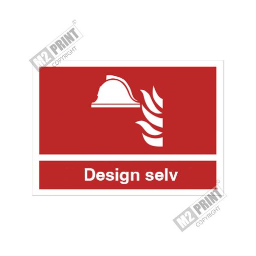 Brandskilt - Design selv