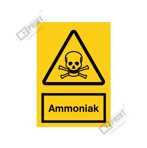 Advarselsskilt - Ammoniak