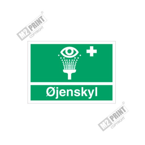 Henvisningsskilt - Øjenskyl