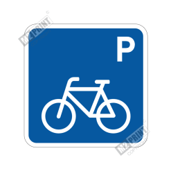 Parkeringsskilt - Parkering cykel blå